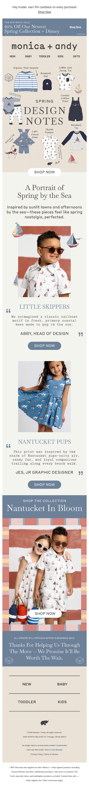 40% Off + A New England Fantasy, Unlocked