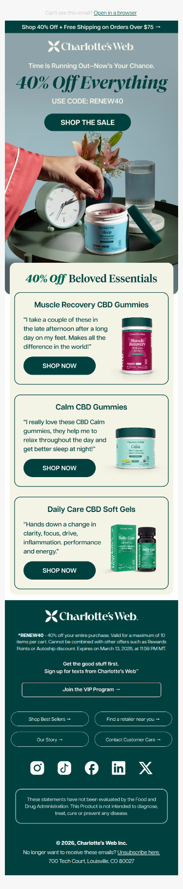 ⏰ Hey , Time Is Running Out—Save 40% Now!