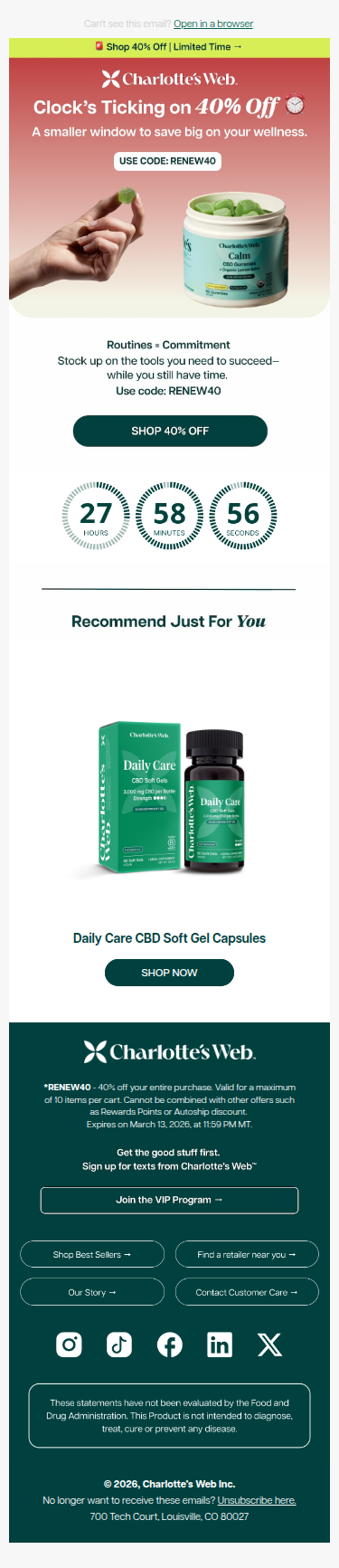 Claim Your 40% Discount – Limited Time Offer!