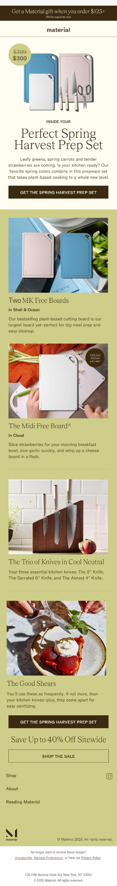 24 Hours Only: The Spring Harvest Prep Set