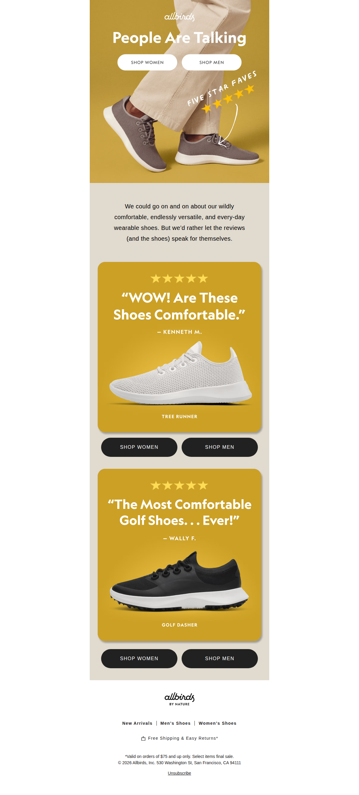 The Shoes You Wish You Were Wearing — desktop view