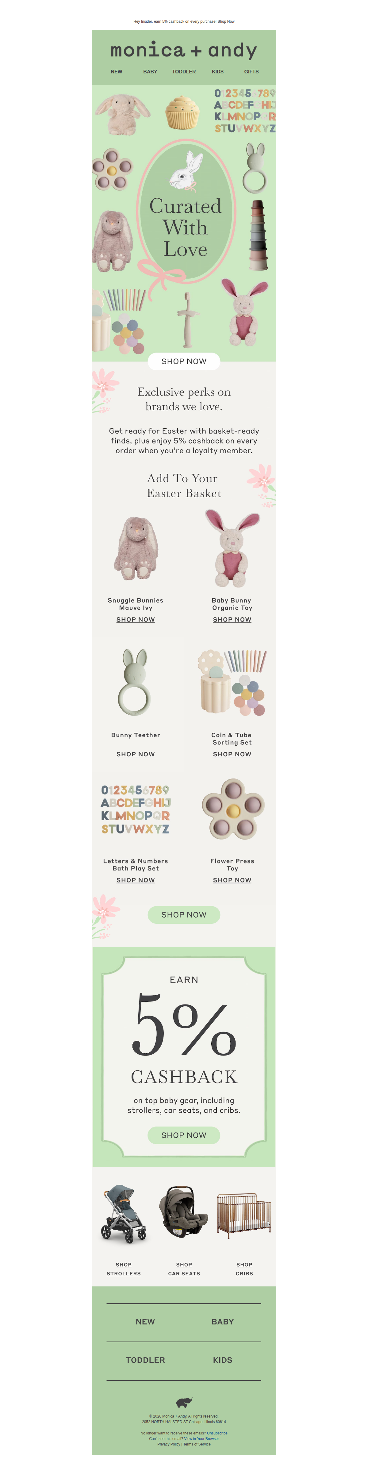 Easter Picks from Brands We Love 🐰🌷 — desktop view