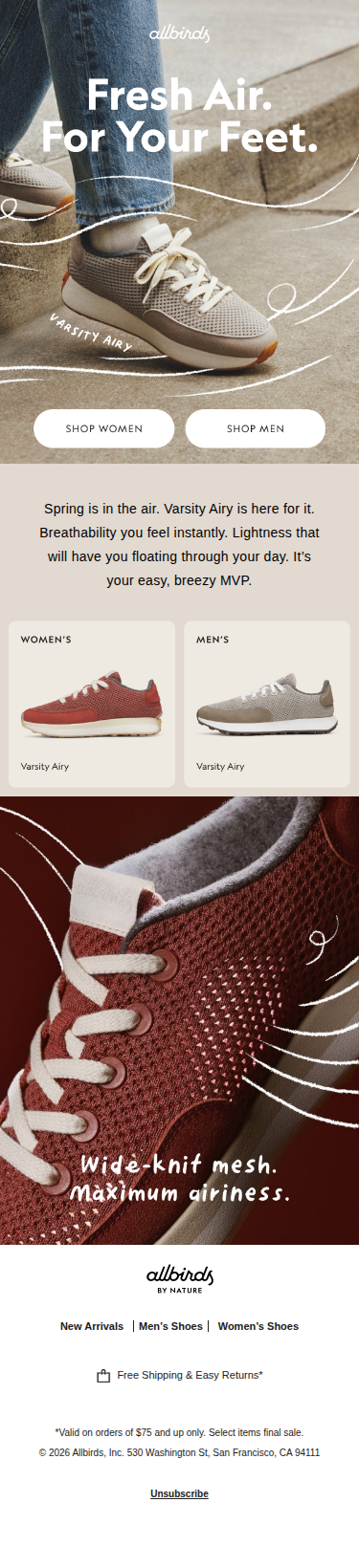 These Shoes Are Super Breathable.