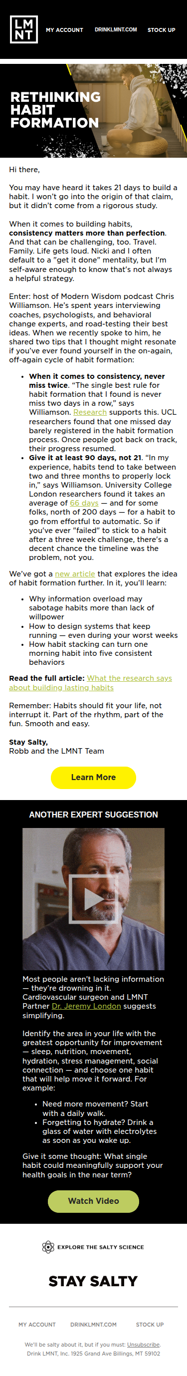 Rethinking the habit formation timeline