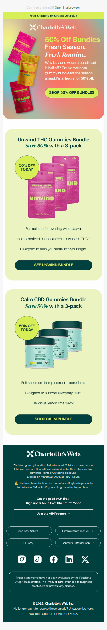 If You're Restocking Anyway . . .