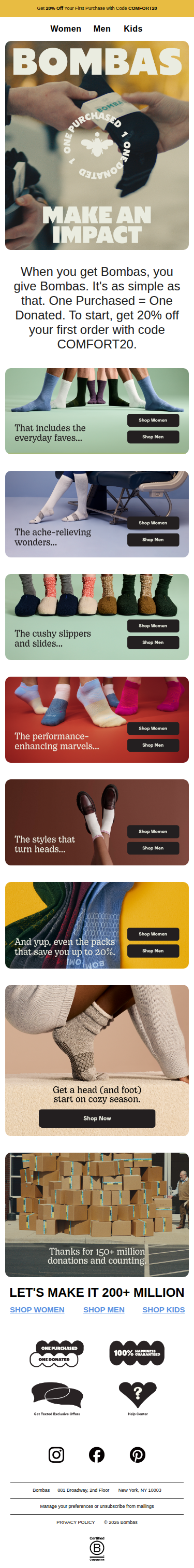 New Here? Here's 20% Off