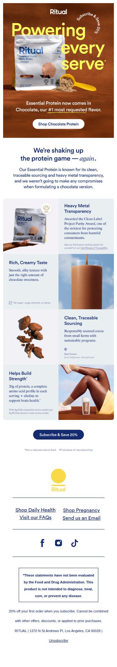 Our #1 most requested flavor