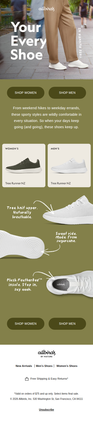 Made To Move. Made From Trees. 🌳