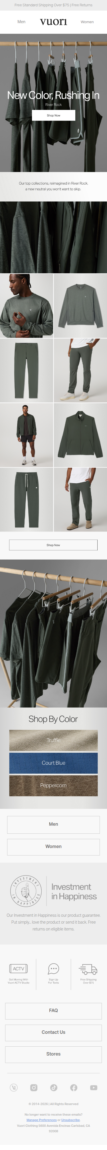 New Color Drop: River Rock