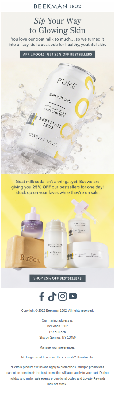 Goat Milk Soda is Here! 🐐🥤