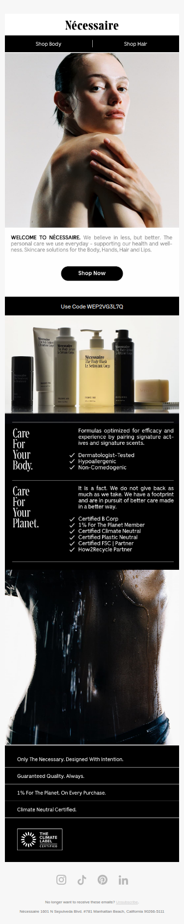 Welcome To Nécessaire