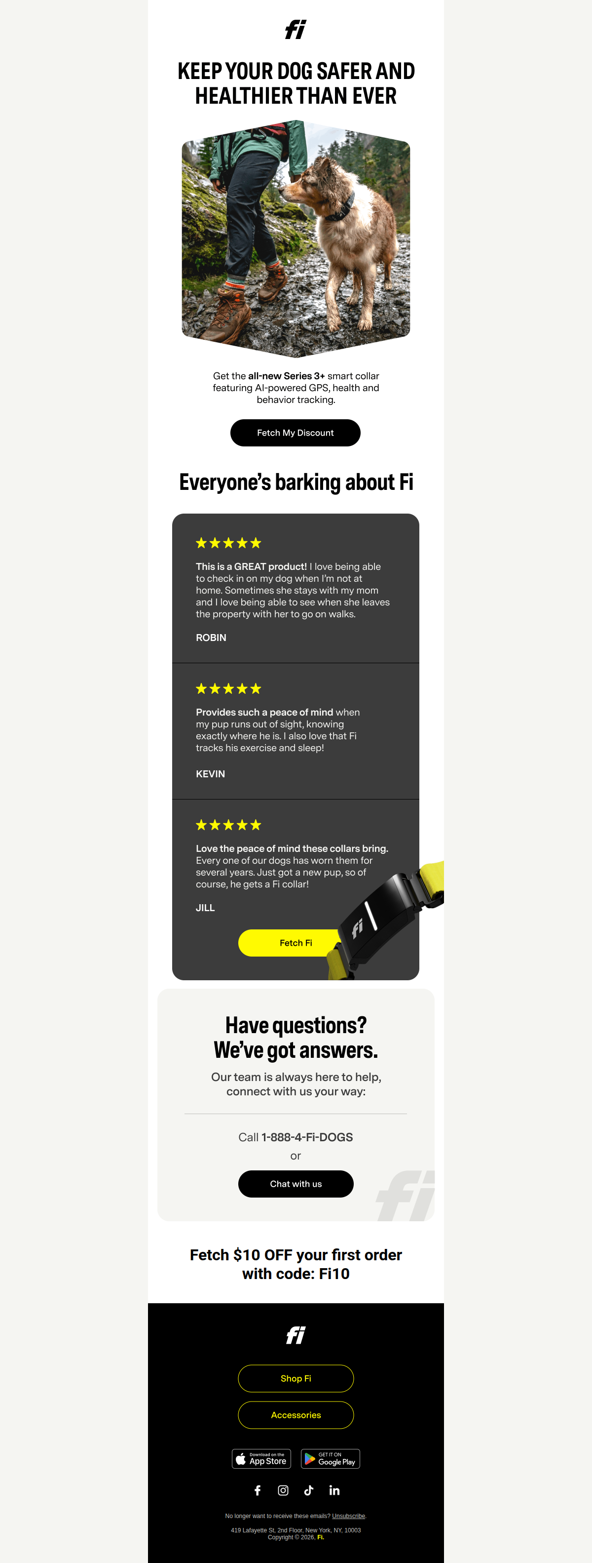 Keep your dog safer and healthier than ever ๐ถ โ desktop view