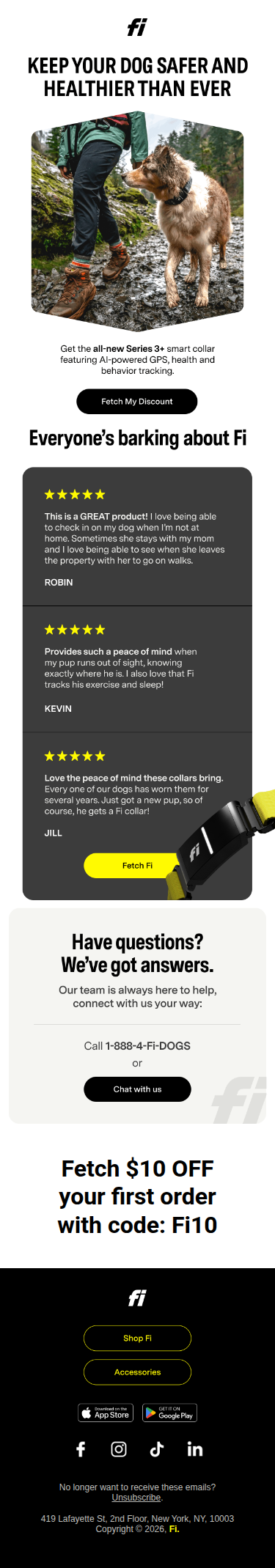 Keep your dog safer and healthier than ever 🐶