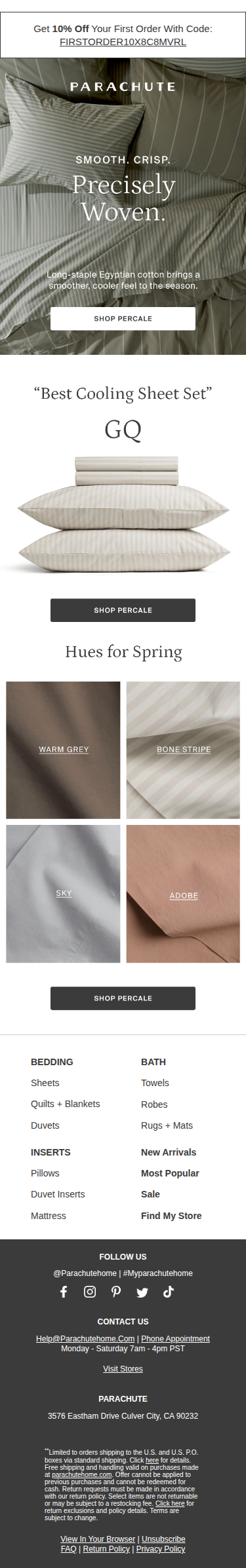 Spring’s Favorite Sheet