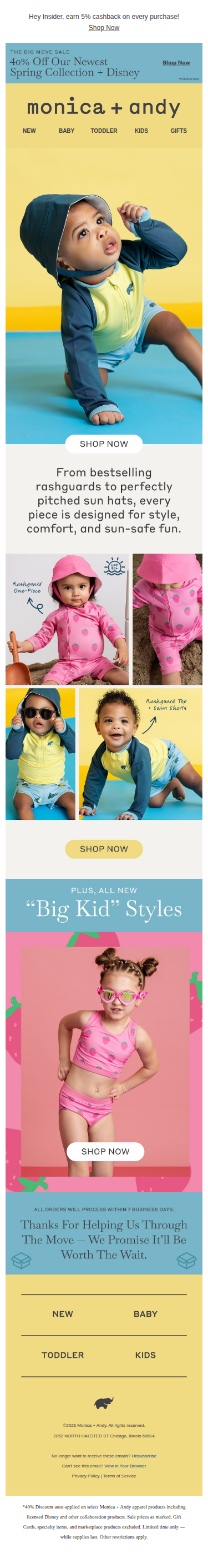 Tiny Swimmers, Big Style