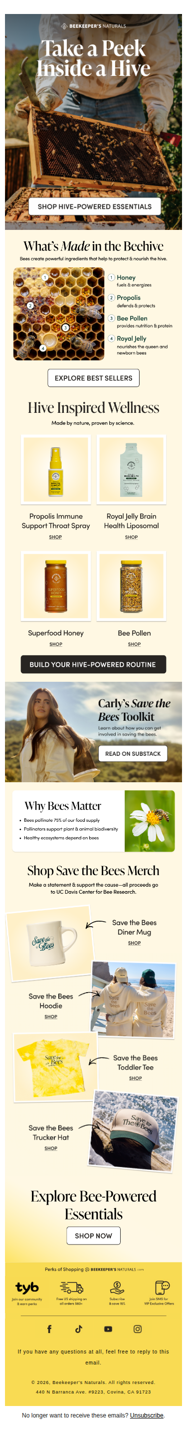 Our 4 Favorite Ingredients from Bees 🐝