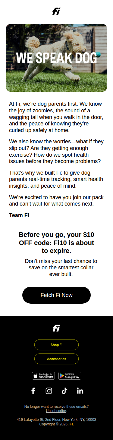 Hi, it’s the Fi Team 💛