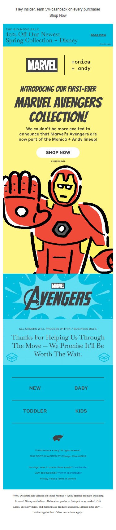 Our Marvel Avengers Collection is HERE! ⚡