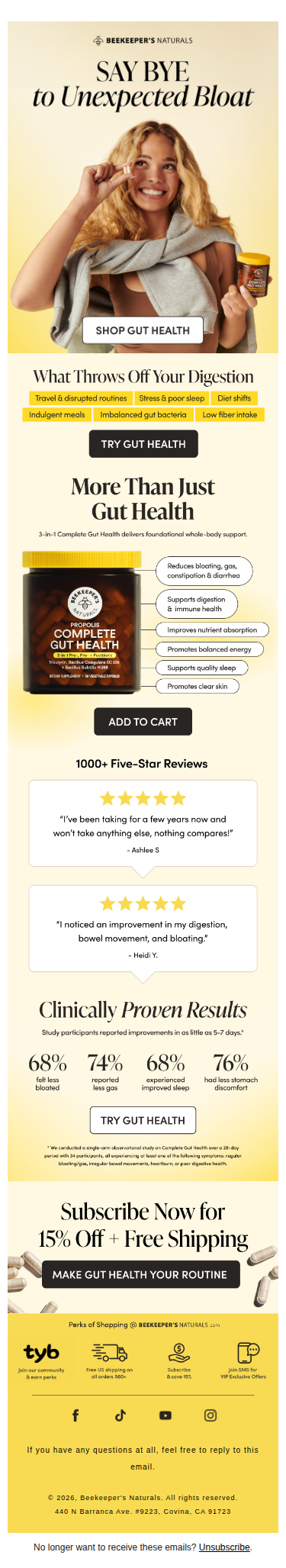 You Don’t Have to Feel Bloated…