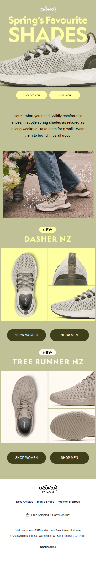 Breezy Shoes In Spring Shades