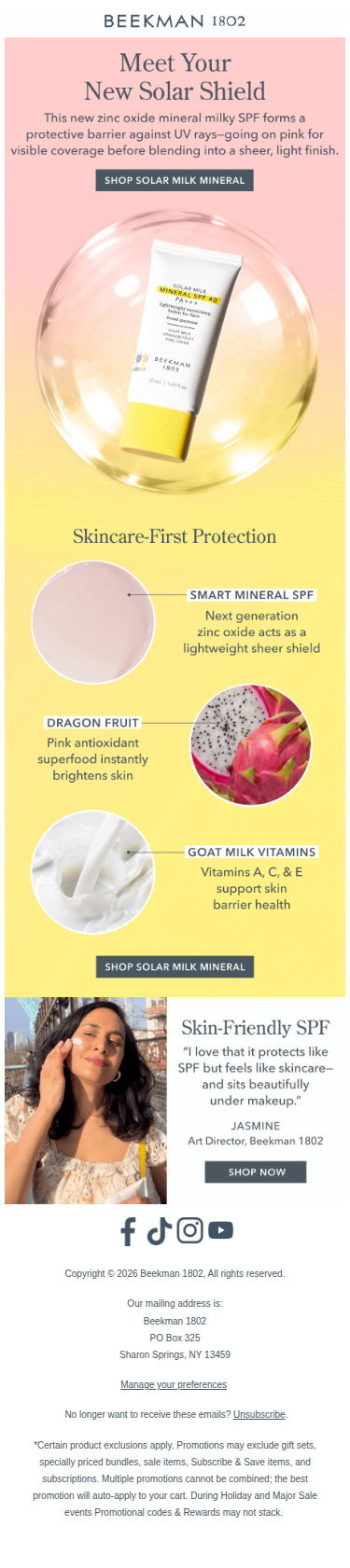 What's Inside Our NEW Solar Milk Mineral? ☀️