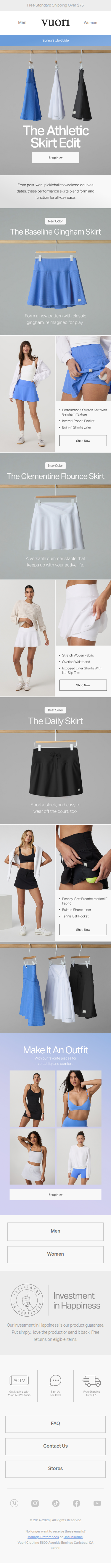 Skirts For The Court And Beyond