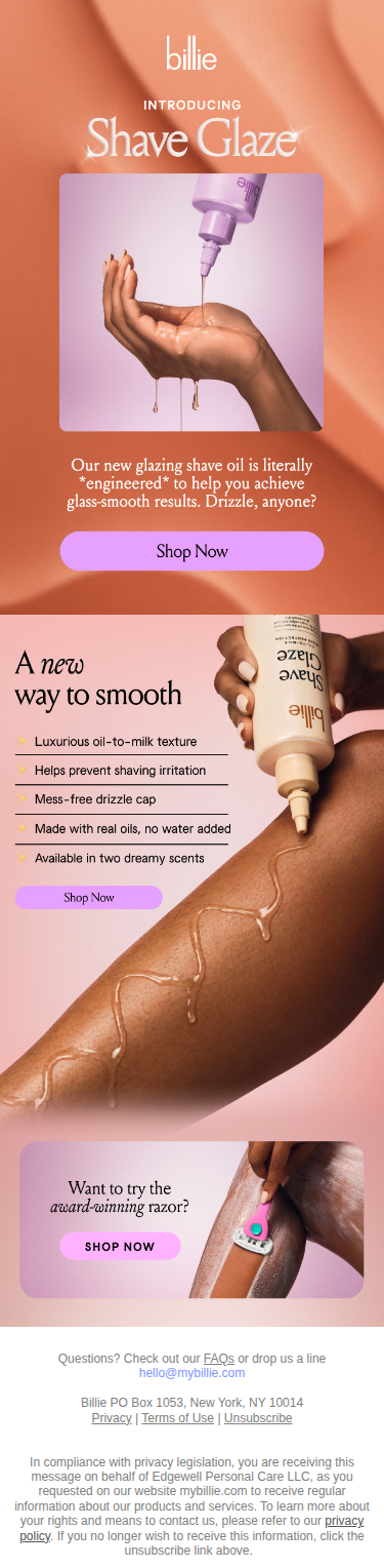 Meet Shave Glaze 💖🍩