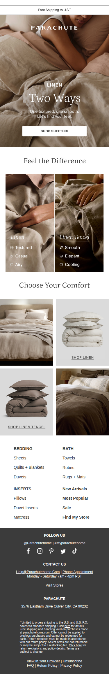 Two Ways to Love Linen