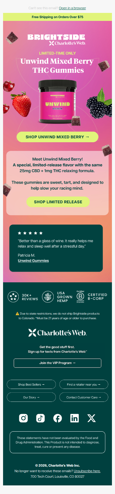 🍓🫐 UNWIND Mixed Berry Is Here!