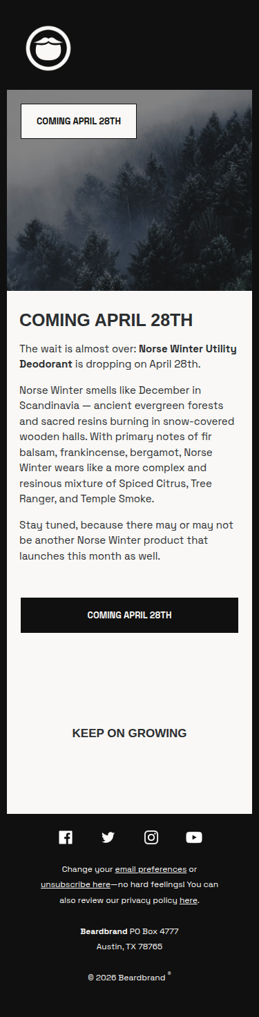 New Arrivals Coming This Month
