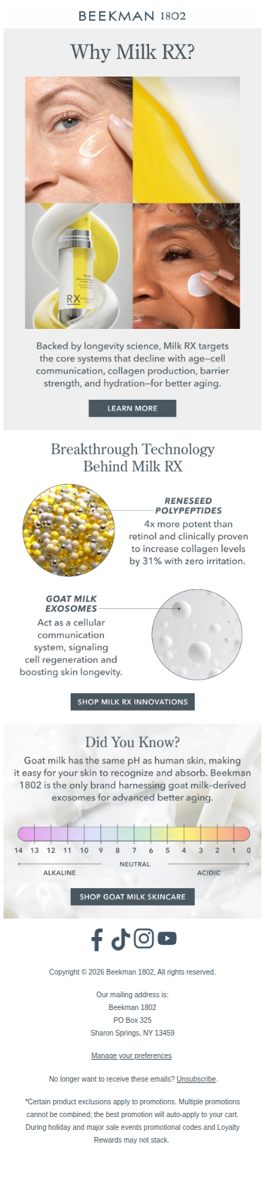 It’s Not Magic. It’s Milk RX. 🧑‍🔬