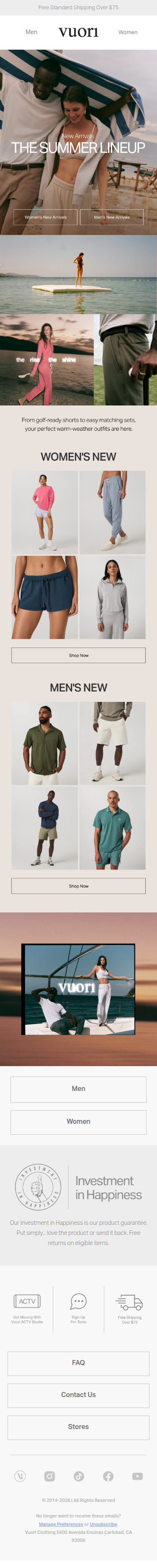 Now Live: New Summer Arrivals