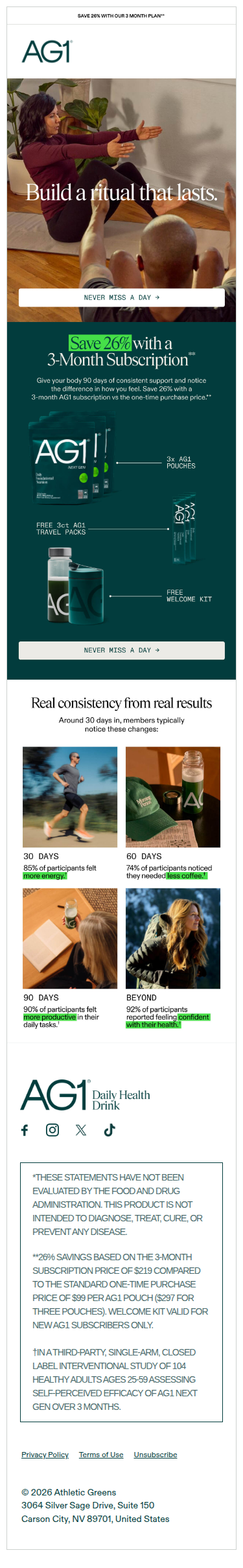 Save 26% with a 3-month subscription