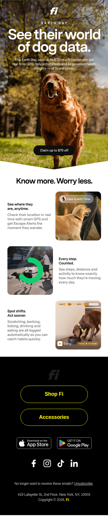 World of data. One tracker.