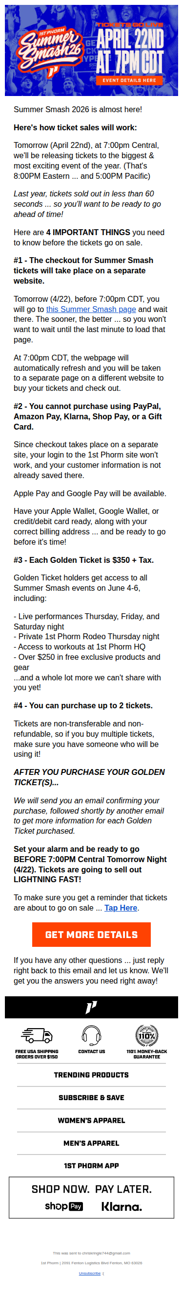 Ready to get Summer Smash tickets?