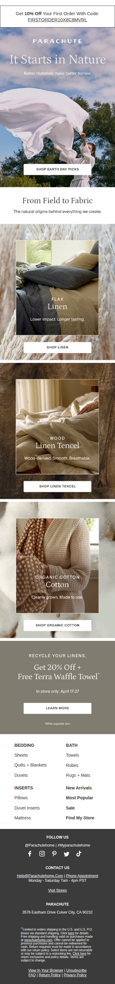 From Field to Fabric