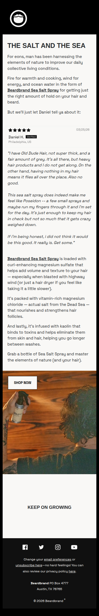 The Salt and the Sea
