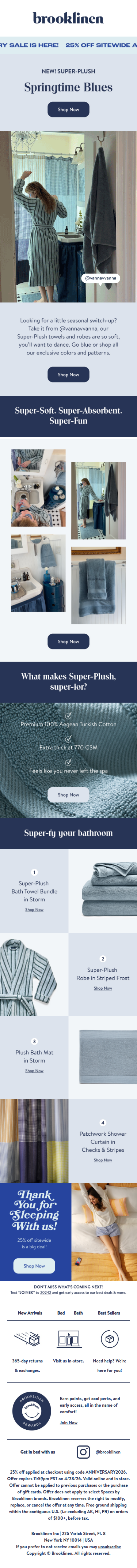 New Super-Plush in fan-fave blues