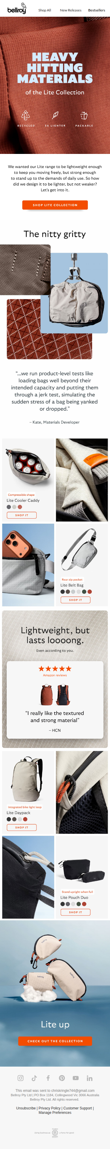 Yes, it’s really that lightweight.