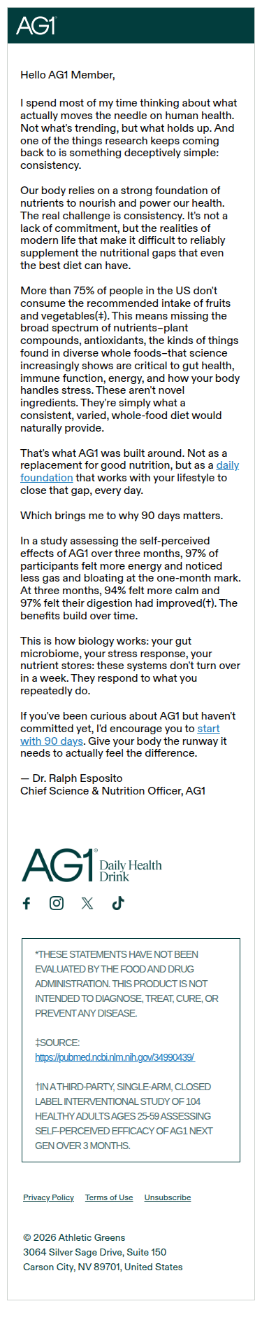 The science of consistency: a smarter way to start
