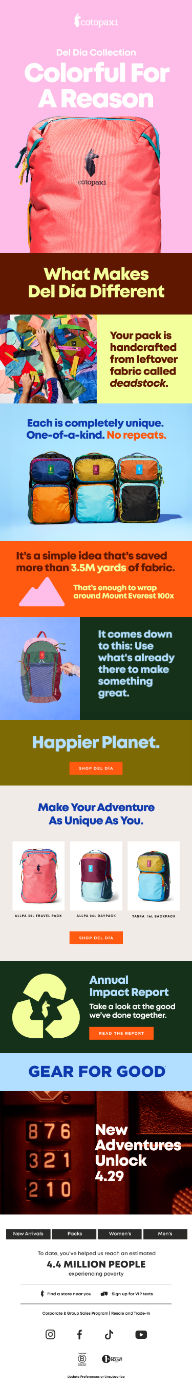 One Of A Kind. Kind To The Planet. 🌈