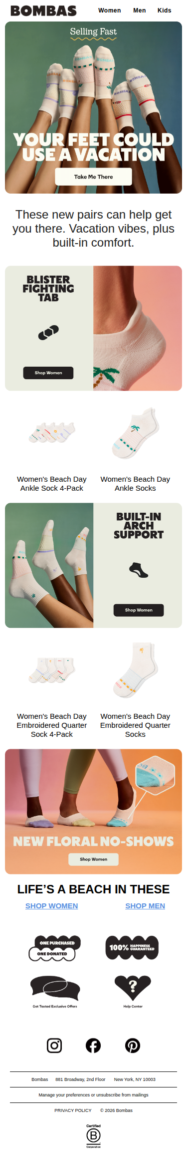 Almost Sold Out: New Beachy Socks