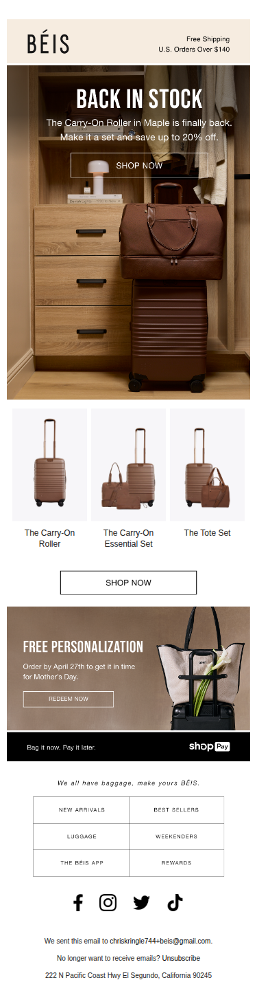 Maple Restock Alert!