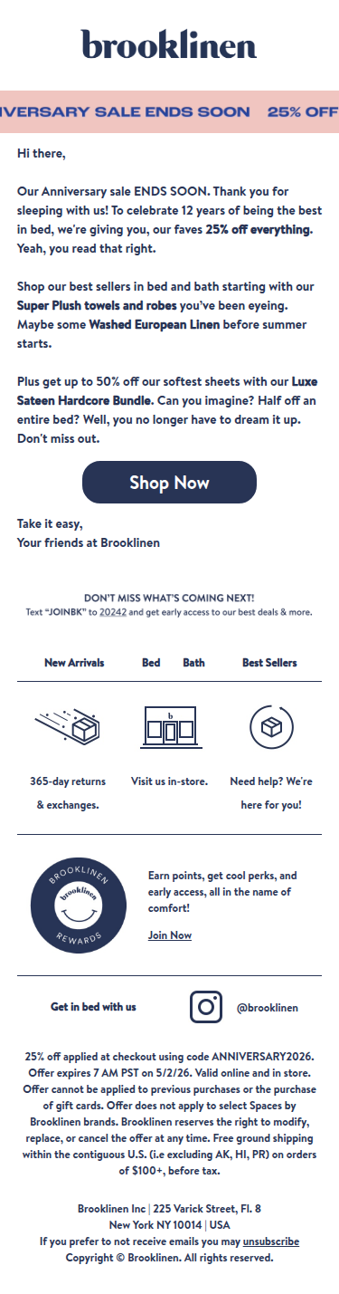 Get 25% off sitewide while you still can