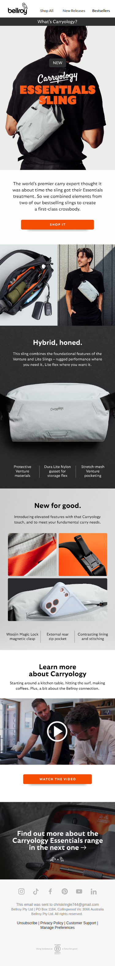 Carry specialists take on the sling