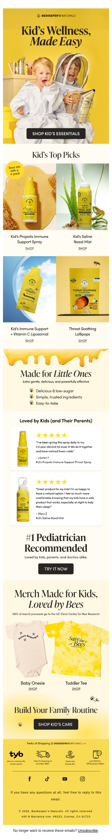 Clean, Nature-Made 💛 and Extra Delicious