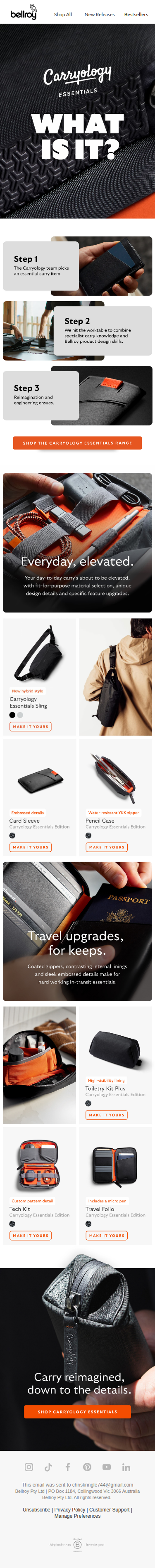 Level up your essentials