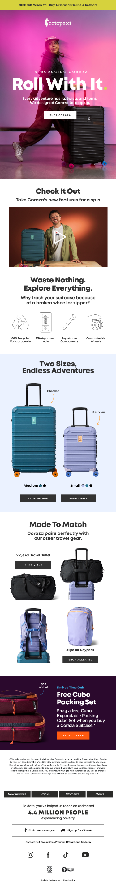 Ok, but can your luggage do THIS?