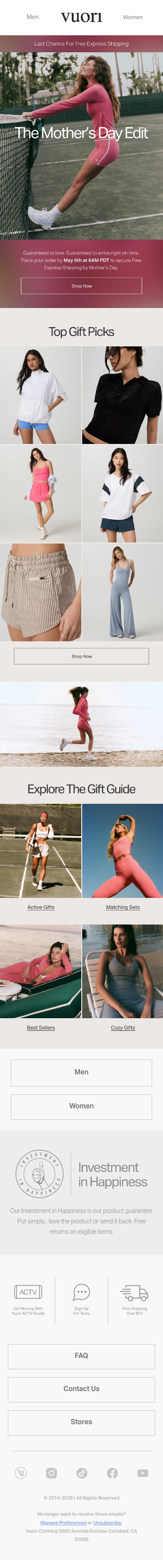 Last Chance For Free Express Shipping