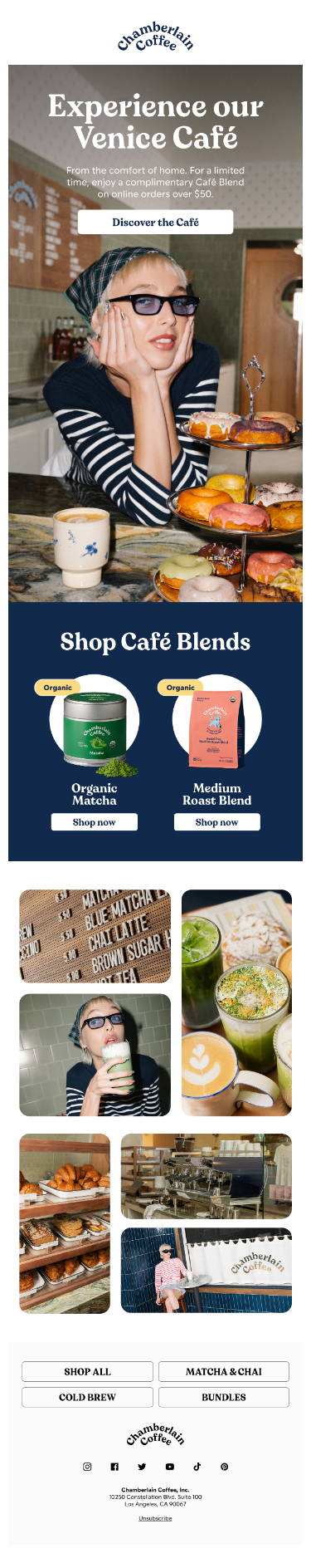 Bring our new Venice Café home
